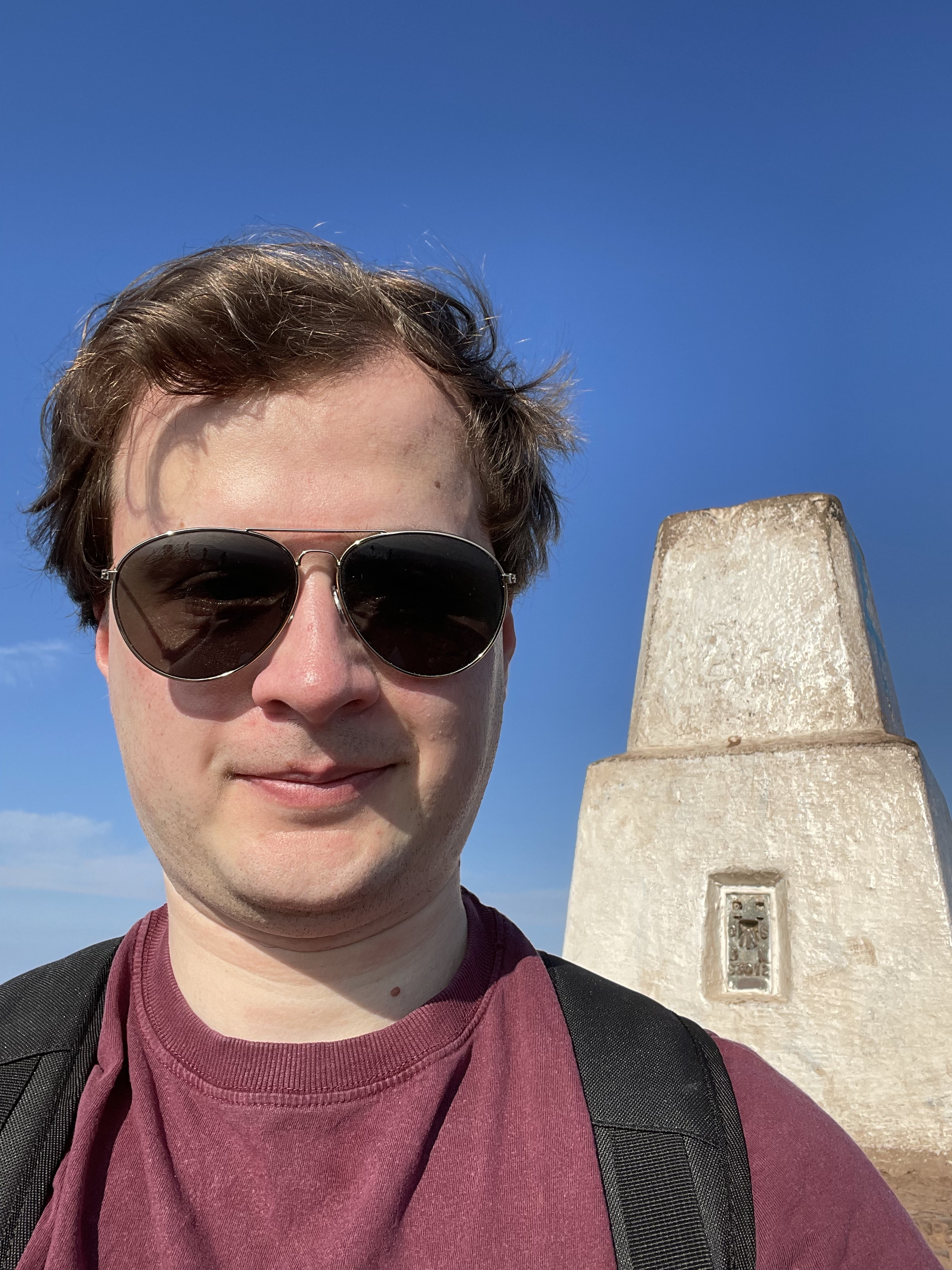 Me at Arthur's Seat. View image to enlarge.